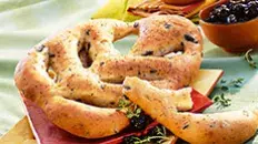 La fougasse aux olives 